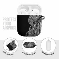 Samoan DNA Art Tattoo AirPods Case Polynesian Pattern Black Color LT03 - Polynesian Pride