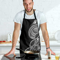 Samoan DNA Art Tattoo Apron Polynesian Pattern Black Color LT03 - Polynesian Pride