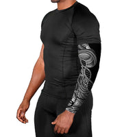 Samoan DNA Art Tattoo Arm Sleeves Polynesian Pattern Black Color LT03 - Polynesian Pride