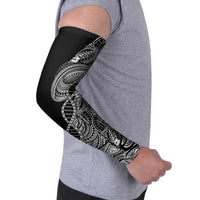 Samoan DNA Art Tattoo Arm Sleeves Polynesian Pattern Black Color LT03 - Polynesian Pride