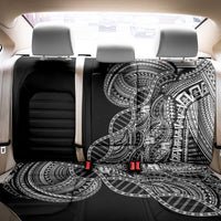 Samoan DNA Art Tattoo Back Car Seat Cover Polynesian Pattern Black Color LT03 - Polynesian Pride