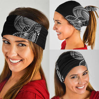 Samoan DNA Art Tattoo Neck Gaiter Polynesian Pattern Black Color LT03 - Polynesian Pride
