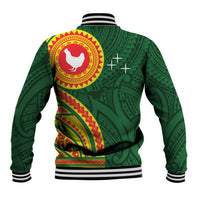 Manu'a Cession Day Baseball Jacket Polynesian Pattern LT03 - Polynesian Pride