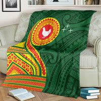 Manu'a Cession Day Blanket Polynesian Pattern LT03 - Polynesian Pride