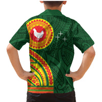 Manu'a Cession Day Family Matching Mermaid Dress and Hawaiian Shirt Polynesian Pattern LT03 - Polynesian Pride
