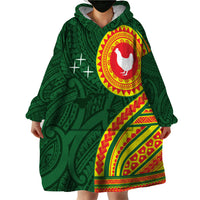 Manu'a Cession Day Wearable Blanket Hoodie Polynesian Pattern LT03 - Polynesian Pride
