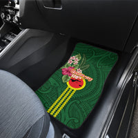 Manu'a Cession Day 120th Anniversary Car Mats Polynesian Pattern and Hibiscus Flower LT03 - Polynesian Pride