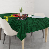Manu'a Cession Day 120th Anniversary Tablecloth Polynesian Pattern and Hibiscus Flower LT03 - Polynesian Pride