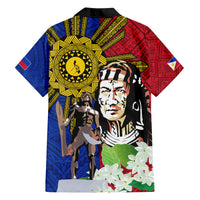 Philippines Lapu-Lapu Hawaiian Shirt Filipino Sun Tattoo With Yakan Pattern LT03 - Polynesian Pride
