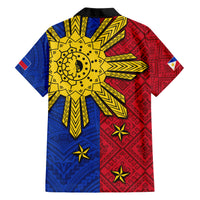Philippines Sun Batok Tattoo Hawaiian Shirt Polynesian and Yakan Pattern LT03 - Polynesian Pride