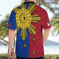 Philippines Sun Batok Tattoo Hawaiian Shirt Polynesian and Yakan Pattern LT03 - Polynesian Pride