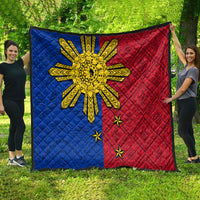 Philippines Sun Batok Tattoo Quilt Polynesian and Yakan Pattern