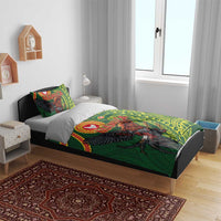 Proud of Manu'a Islands Bedding Set Rooster and Polynesian Art Wing Style LT03 - Polynesian Pride