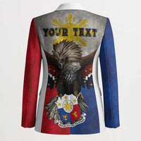Custom Philippines World Champion Boxing Blazer Eagle-Grunge Design - Polynesian Pride