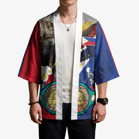 Custom Philippines World Champion Boxing Kimono Eagle-Grunge Design - Polynesian Pride