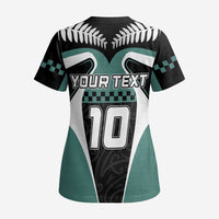 Custom New Zealand Bicycle 2025 Scrub Top LT03 - Polynesian Pride