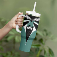 Custom New Zealand Bicycle 2025 Tumbler With Handle LT03 - Polynesian Pride