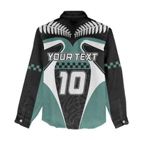 Custom New Zealand Bicycle 2025 Women Casual Shirt