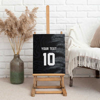 Custom New Zealand Football-Towards World Cup 2026 Canvas Wall Art LT03 - Polynesian Pride