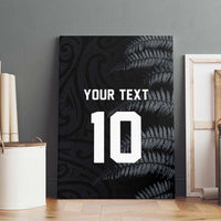 Custom New Zealand Football-Towards World Cup 2026 Canvas Wall Art LT03 - Polynesian Pride