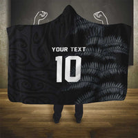 Custom New Zealand Football-Towards World Cup 2026 Hooded Blanket LT03 - Polynesian Pride