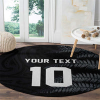 Custom New Zealand Football-Towards World Cup 2026 Round Carpet LT03 - Polynesian Pride