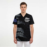 Custom New Zealand Football-Towards World Cup 2026 Scrub Top LT03 - Polynesian Pride