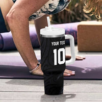 Custom New Zealand Football-Towards World Cup 2026 Tumbler With Handle LT03 - Polynesian Pride