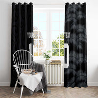 Custom New Zealand Football-Towards World Cup 2026 Window Curtain LT03 - Polynesian Pride