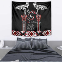 Aotearoa Toitu Te Tiriti-Maori Taniwha Tapestry Toitu Te Whenua Toitu Te Reo Maori