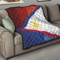 Philippines National Flag Day Quilt Polynesian and Yakan Tattoo Brush Style