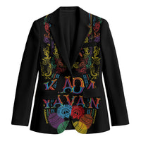 Philippines Kadayawan Festival Blazer Polynesian Tribal Art Barong Style