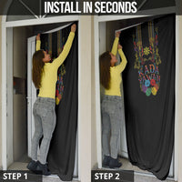 Philippines Kadayawan Festival Door Cover Polynesian Tribal Art Barong Style