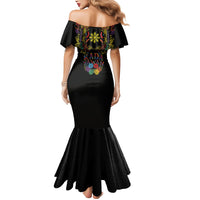Philippines Kadayawan Festival Mermaid Dress Polynesian Tribal Art Barong Style LT03 - Polynesian Pride