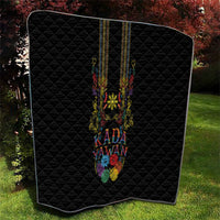 Philippines Kadayawan Festival Quilt Polynesian Tribal Art Barong Style