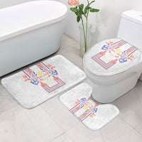 Philippines Barong Style Bathroom Set Polynesian Kakau Art Tattoos with Tribal Filipino Sun