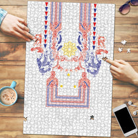 Philippines Barong Style Puzzle Polynesian Kakau Art Tattoos with Tribal Filipino Sun