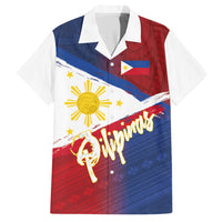 Philippines Basketball Custom Hawaiian Shirt Pilipinas Tribal Pattern LT03 Multicolor - Polynesian Pride