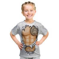 Samoan Tatau Kid T Shirt Tattoo Reveal Effect