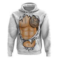 Samoan Tatau Zip Hoodie Tattoo Reveal Effect