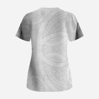 Hawaiian Kakau Scrub Top Aquaman Tattoo Reveal Effect