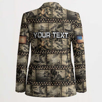 Pearl Harbor Remembrance Day Personalized Blazer Memories of December 7 with Red Poppy Lei LT03 - Polynesian Pride