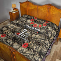 Pearl Harbor Remembrance Day Quilt Memories of December 7 with Red Poppy Lei - Polynesian Pride