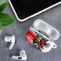Pearl Harbor Remembrance Day AirPods Case Lest We Forget - The Bald Eagle Remembers LT03 - Polynesian Pride