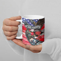 Pearl Harbor Remembrance Day Personalized Ceramic Mug Lest We Forget - The Bald Eagle Remembers LT03 - Polynesian Pride