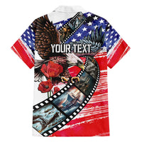 Pearl Harbor Remembrance Day Personalized Family Matching Puletasi and Hawaiian Shirt Lest We Forget - The Bald Eagle Remembers LT03 - Polynesian Pride