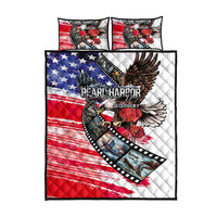 Pearl Harbor Remembrance Day Quilt Bed Set Lest We Forget - The Bald Eagle Remembers LT03 - Polynesian Pride