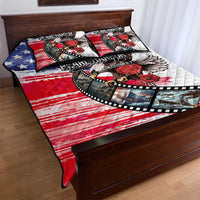 Pearl Harbor Remembrance Day Quilt Bed Set Lest We Forget - The Bald Eagle Remembers LT03 - Polynesian Pride