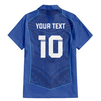 Custom Samoa Rugby Family Matching Mermaid Dress and Hawaiian Shirt Tatau Tribal Motifs Sporty Style - Polynesian Pride