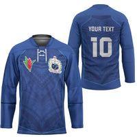 Custom Samoa Rugby Hockey Jersey Tatau Tribal Motifs Sporty Style LT03 - Polynesian Pride